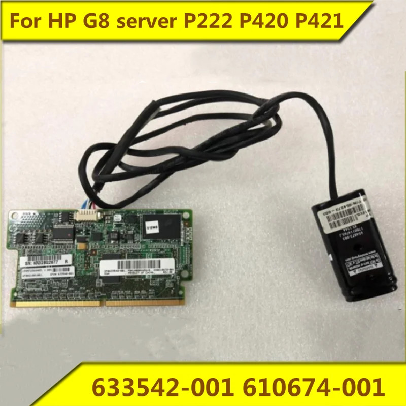 633542-001 610674-001 1G cache with battery 654873-003 660093-01 Original For HP