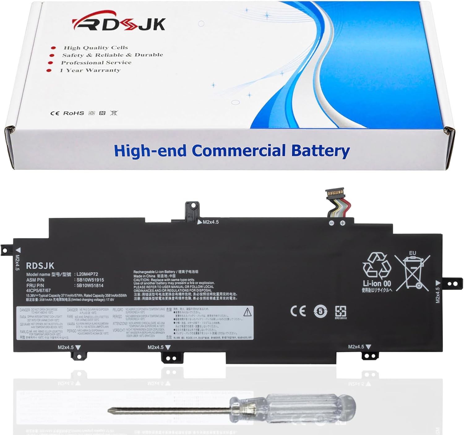L20M4P72 L20C4P72 L20D4P72 L20L4P72 Laptop Battery for Lenovo ThinkPad T14s 2nd
