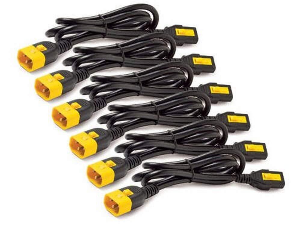APC Power Cord Kit - AP8706S-WW - Power Cords (6 pieces, Locking, C13 to C14, 1.