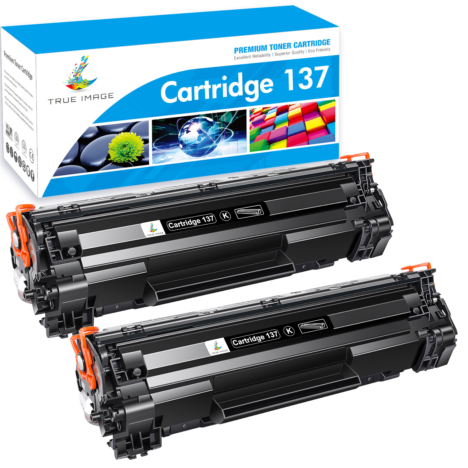 1-20 Black CRG 137 Toner For Canon 137 Toner Imageclass D570 MF216n MF244dw LOT
