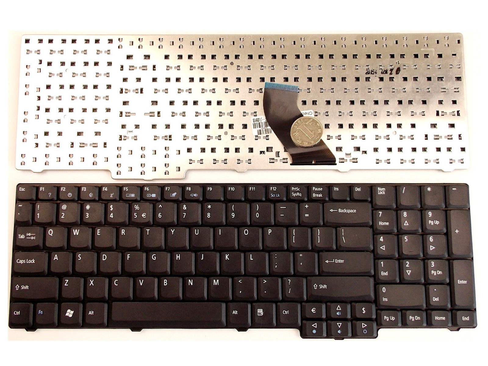 Brand new Acer Extensa 7630 7630G 7630Z 7630ZG 7630EZ Series Keyboard US Black