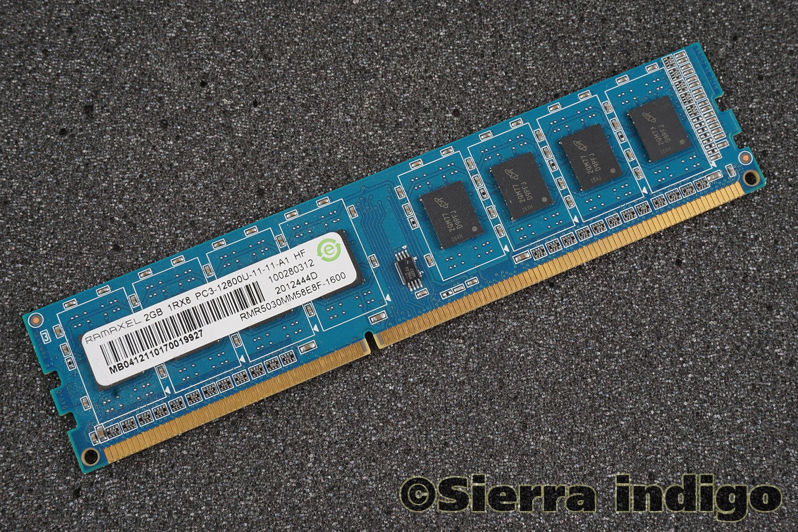 Ramaxel RMR5030MM58E8F-1600 PC3-12800U-11-11-A1 2GB 1RX8 Memory RAM DDR3-1600MHz