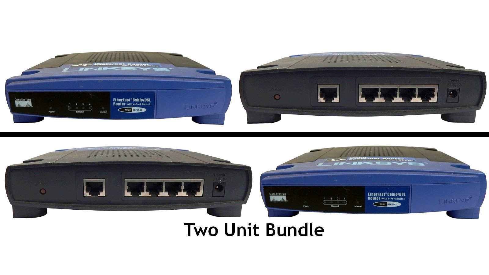 Linksys BEFSR41v3 EtherFast Cable-DSL Router with 4Port Switch (C2130D754446)