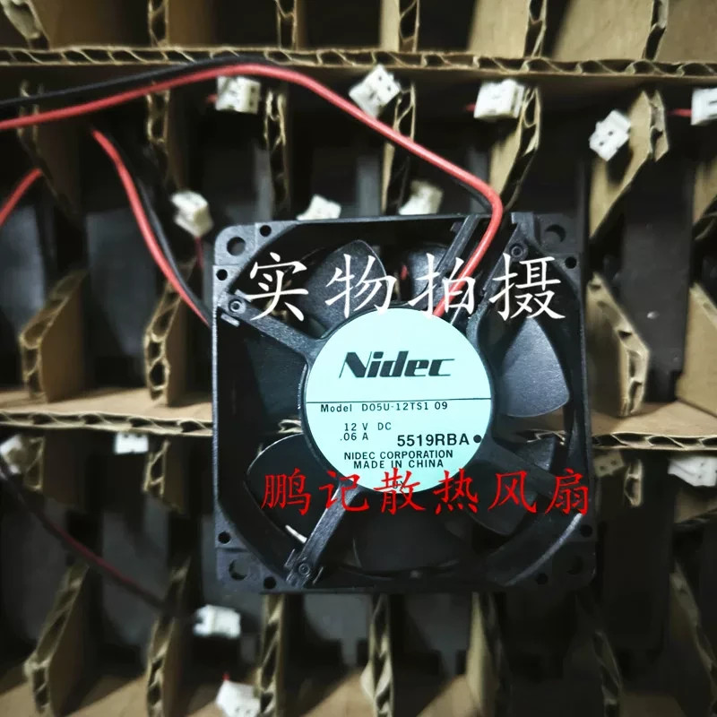 1PCS NIDEC D05U-12TS1 5013 12V 0.6A Hydraulic Graphics Card Motherboard Fan