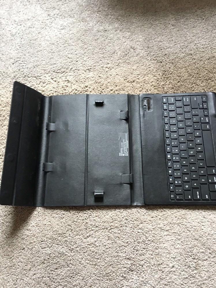 iHome IH-IP2105B Super Slim Bluetooth Keyboard Case for iPad - Black