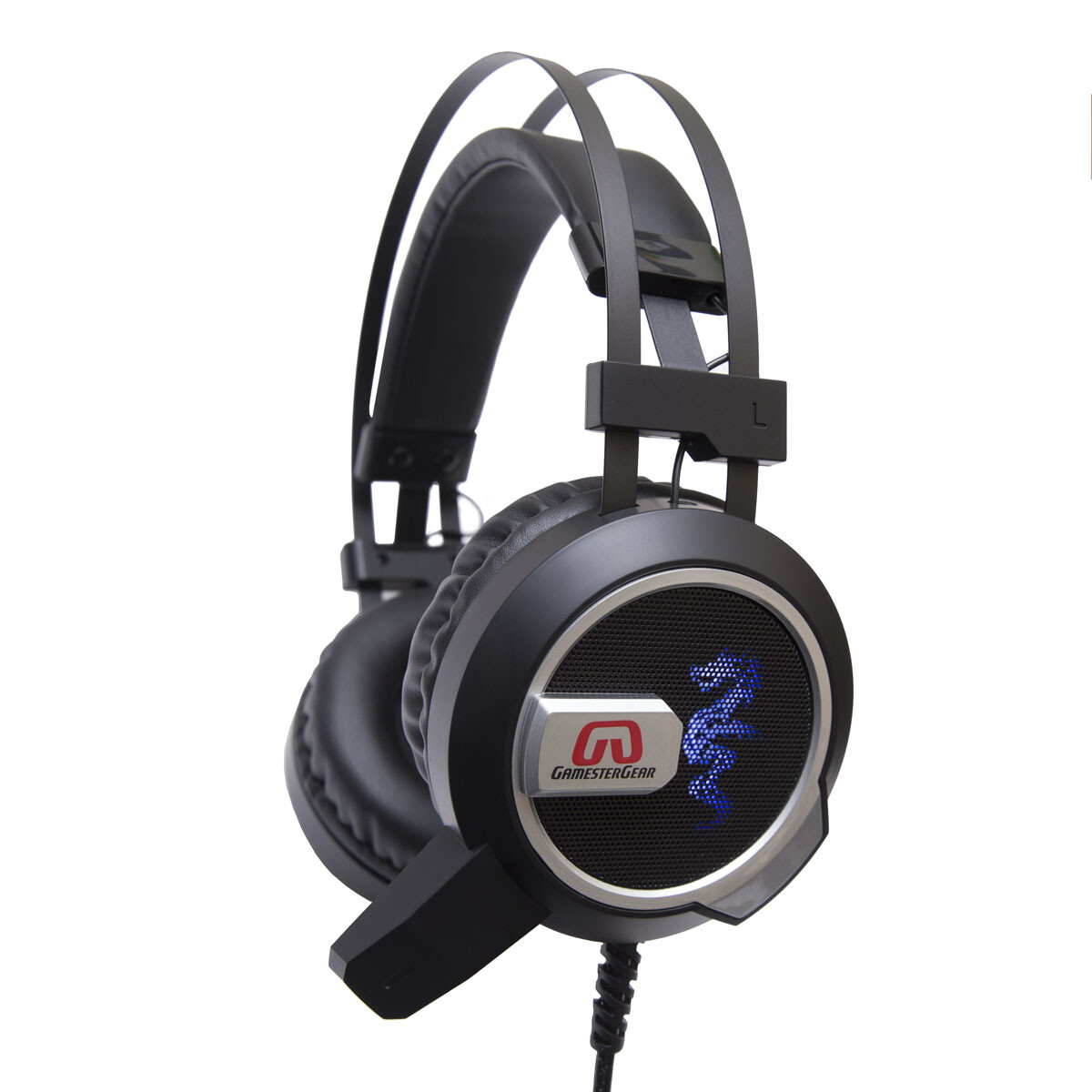 Over the ear Stereo PC Gaming Headset with Microphone LED lights 3.5 mm Audio