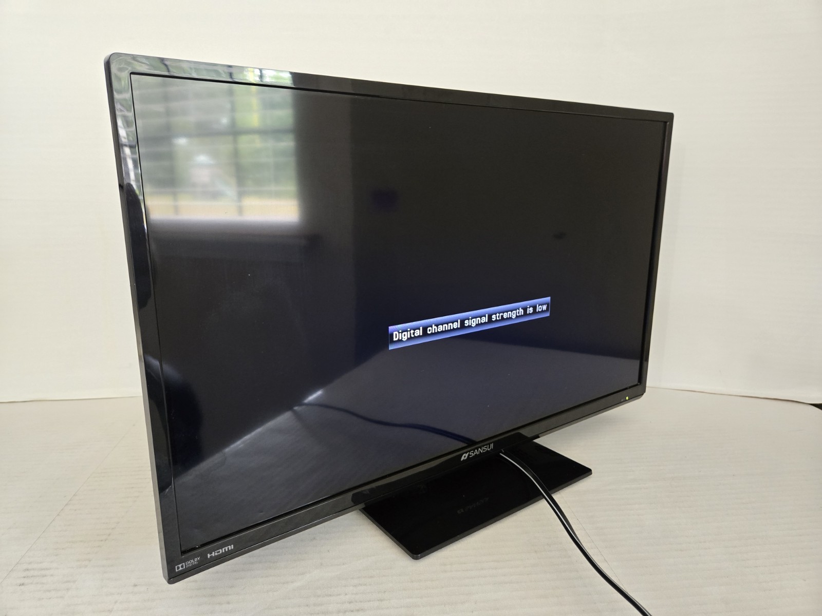 Sansui SLED2490 24" LED/LCD TV PC Monitor Combo No Remote 