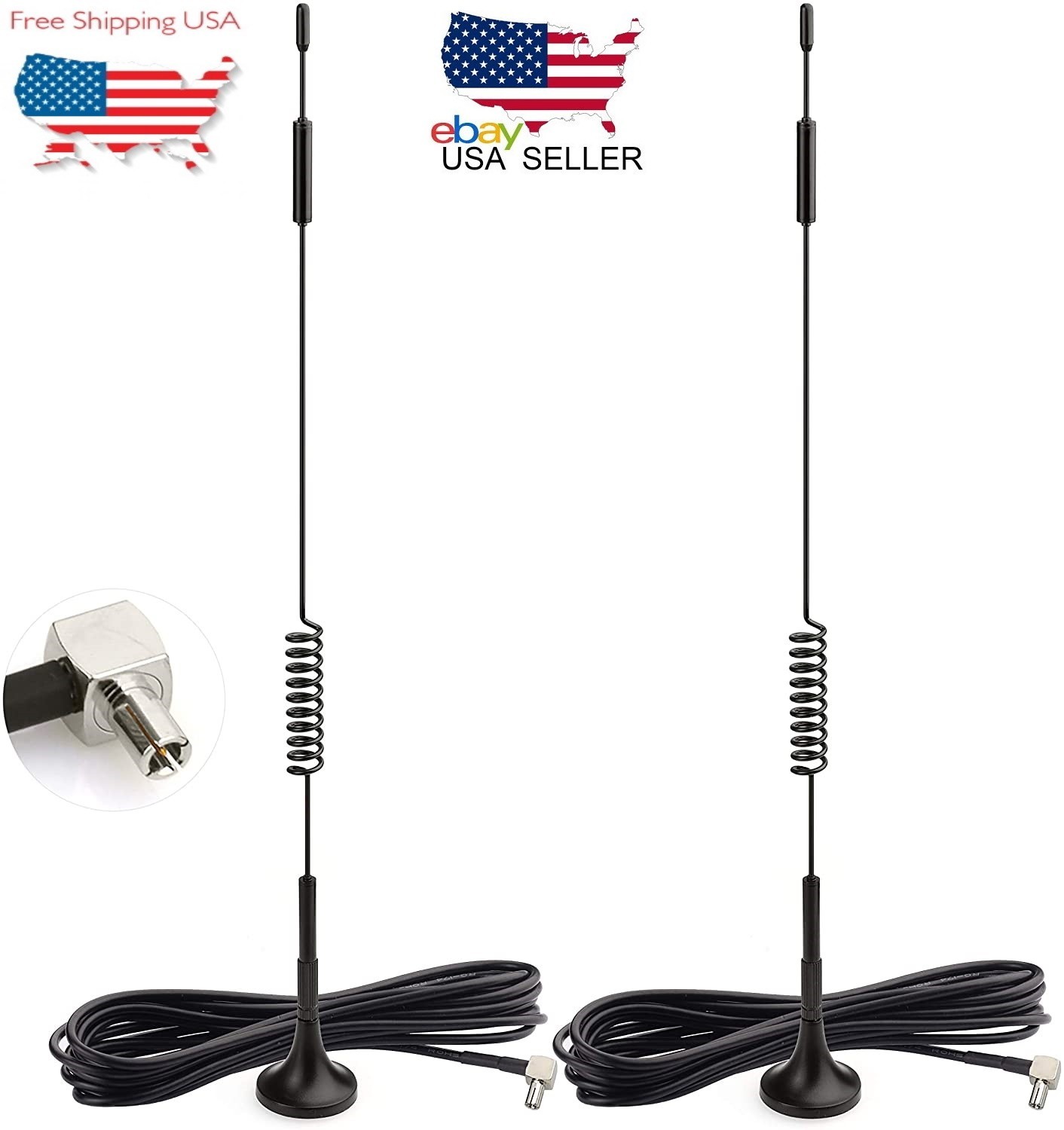 2PCS TS9 Magnetic Antena for NETGEAR NIGHTHAWK M1100/M6/M6 Pro Hotspots