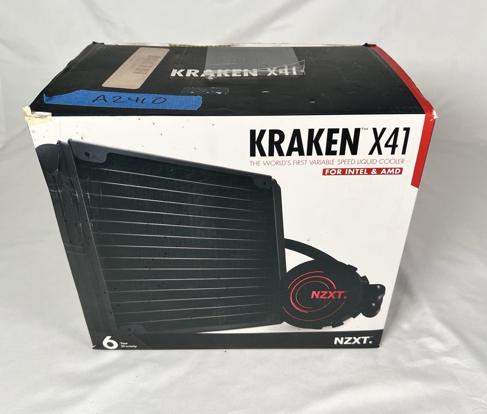NZXT Kraken X41 140mm All-In-One Water / Liquid CPU Cooling Solution