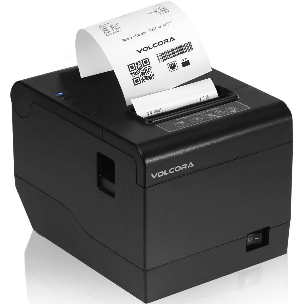 Volcora Performance 80mm Thermal Receipt Printer USB/Ethernet Model 500203 - NEW