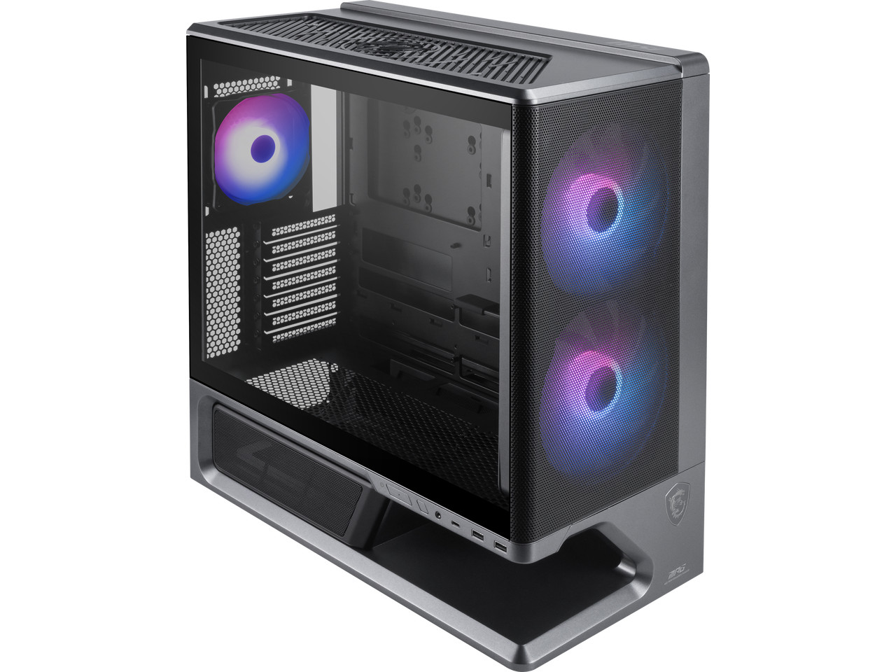 MSI MPG VIXTA 300R AIRFLOW PZ Mid-Tower ATX Gaming PC Case - Floating Base