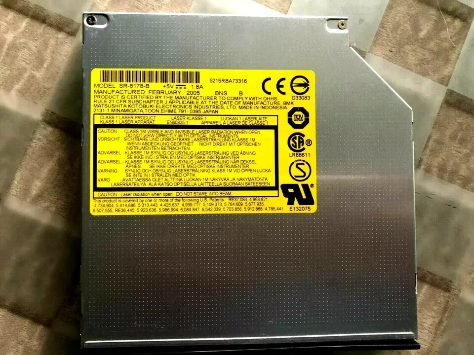 IBM X3850 X3950 SR-8178 CD/DVD 39M3561 24P3639 BLADE 345/365