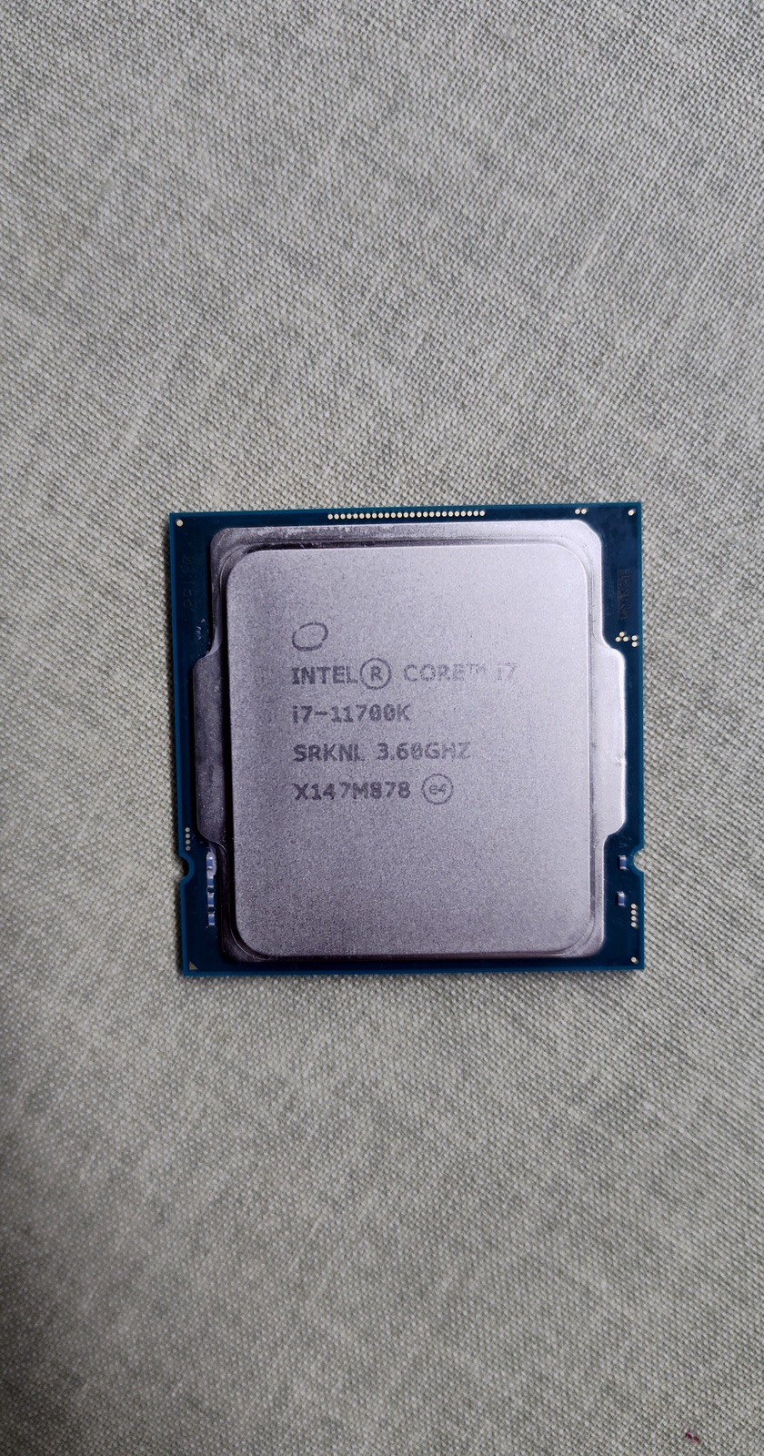Intel Core i7-11700K 3.6GHz 8-Core 16 Thread LGA 1200 11th Gen Desktop CPU SRKNL