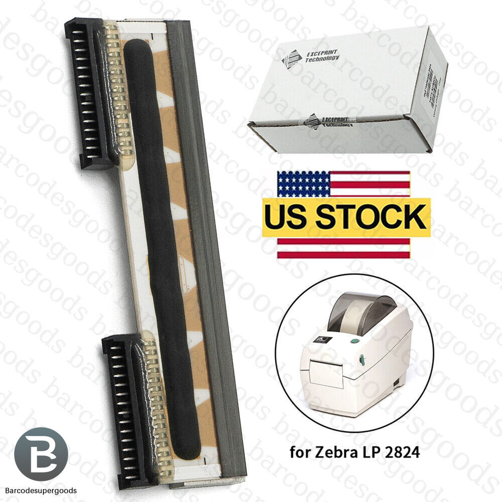 203dpi G105910-102 Printhead for Zebra LP2824 TLP2824 Thermal Label Printer Head