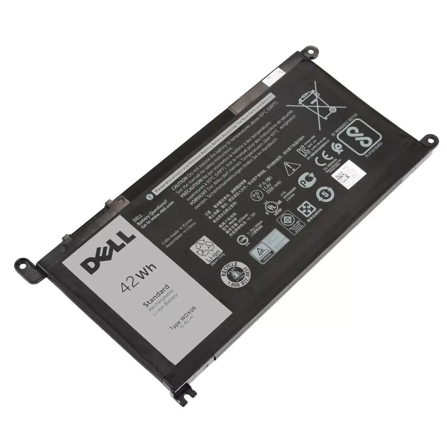 Genuine OEM WDX0R Battery For Dell Inspiron 7579 7570 7569 5765 5767 5770 C4HCW