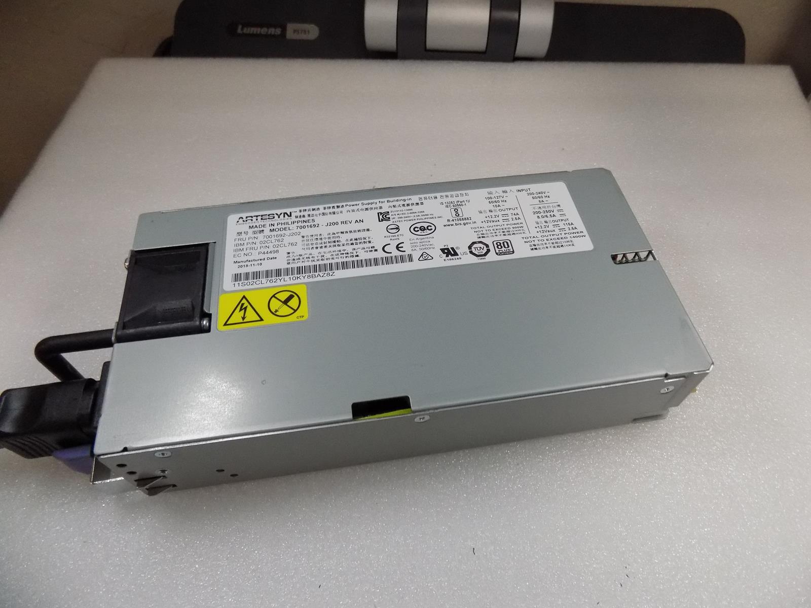 ARTESYN 7001692-J200 IBM 1400W POWER SUPPLY