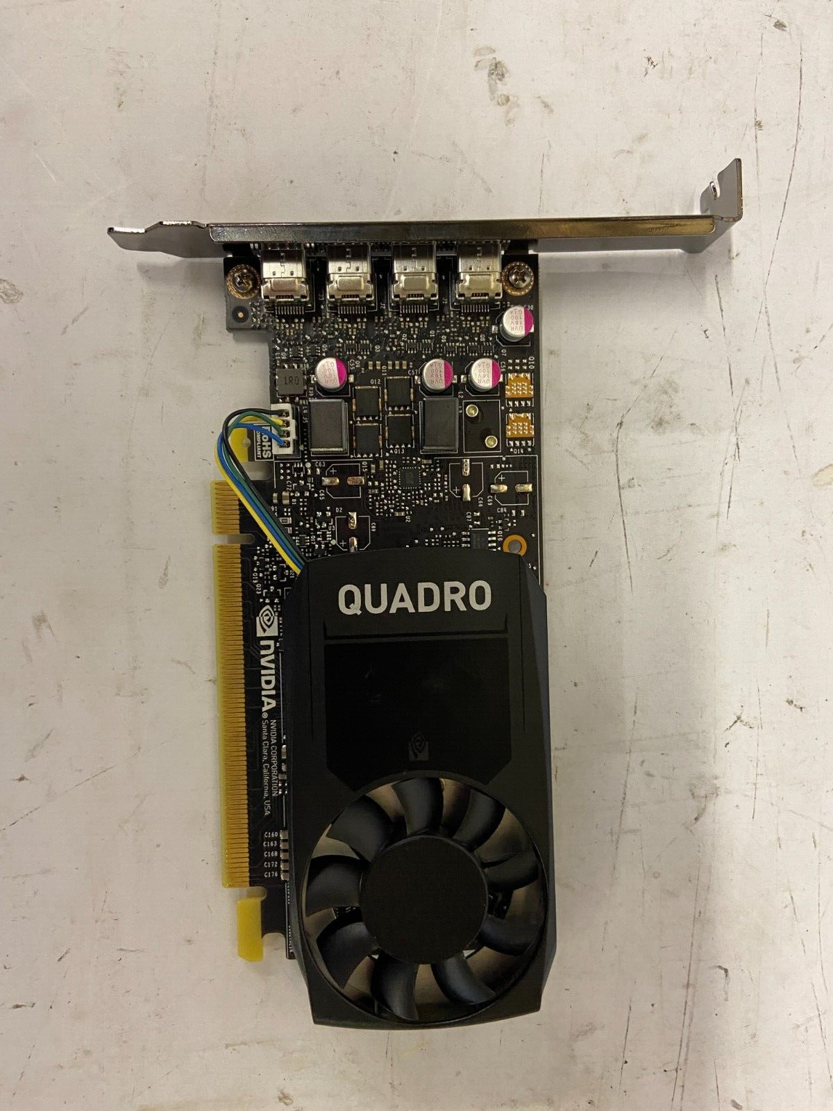 Nvidia Quadro P1000 4Gb GDDR5 PCI Express 3.0 x16 Desktop Video Card