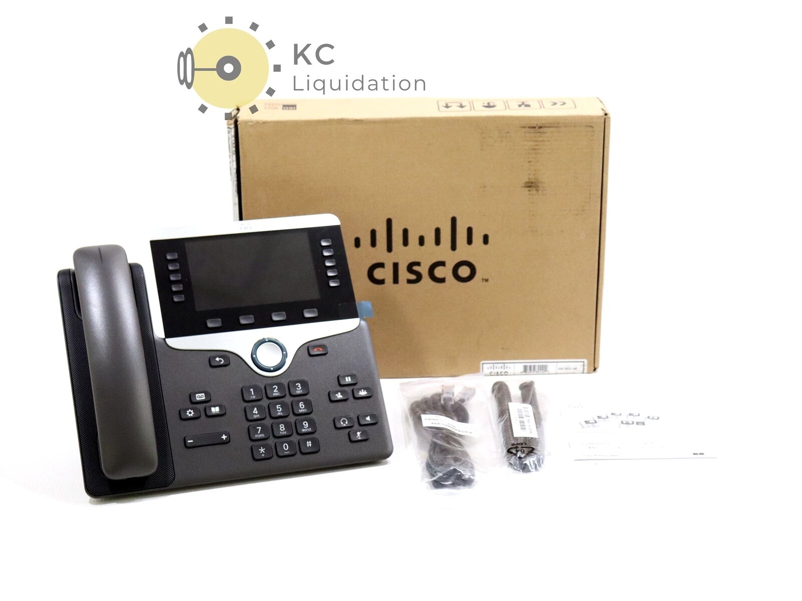 Cisco 8851 CP-8851-K9-RF IP VoIP Business Phone 5