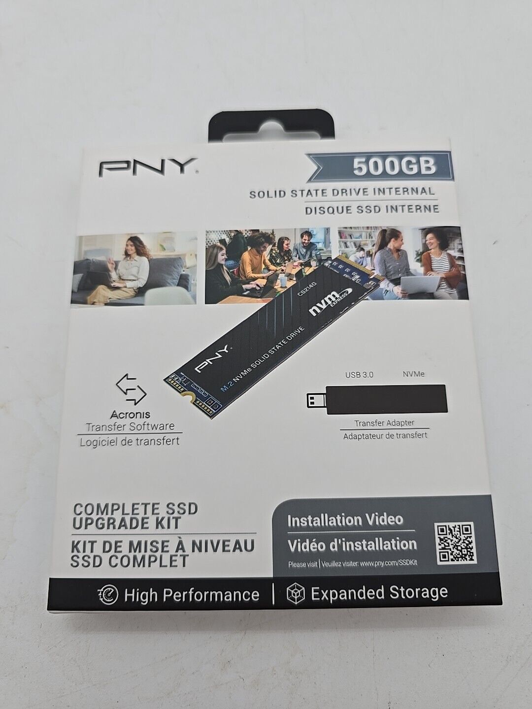 PNY M280CS2140-500KIT-RB 500GB SSD Internal