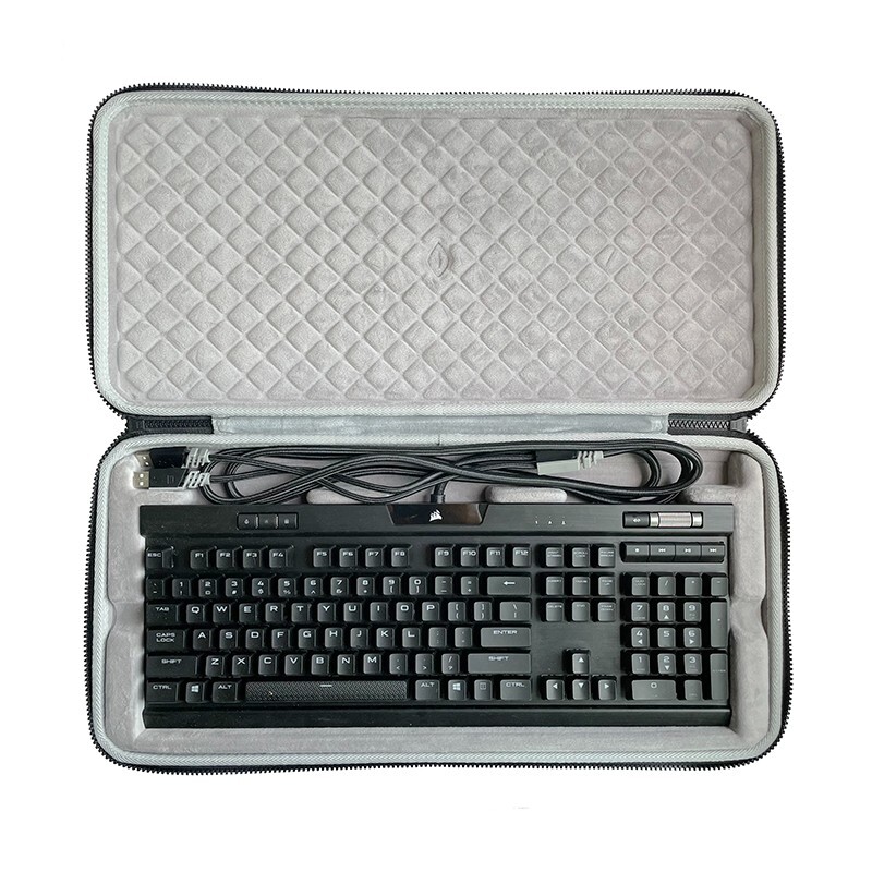 Portable Storage Carry Case Box For Corsair K70 RGB MK.2 Mechanical Keyboard
