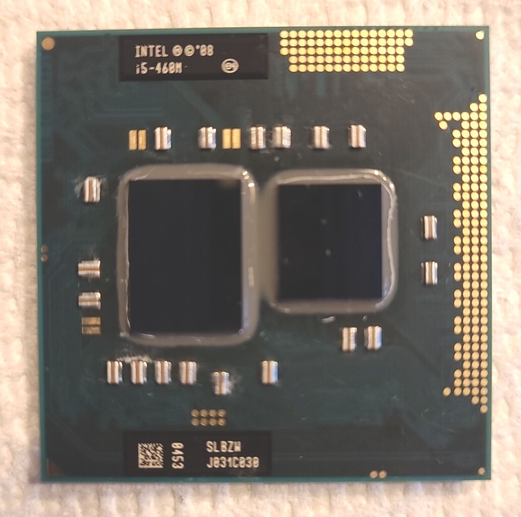 Intel Core i5-460M 2.53GHz Socket Laptop CPU – SLBZW