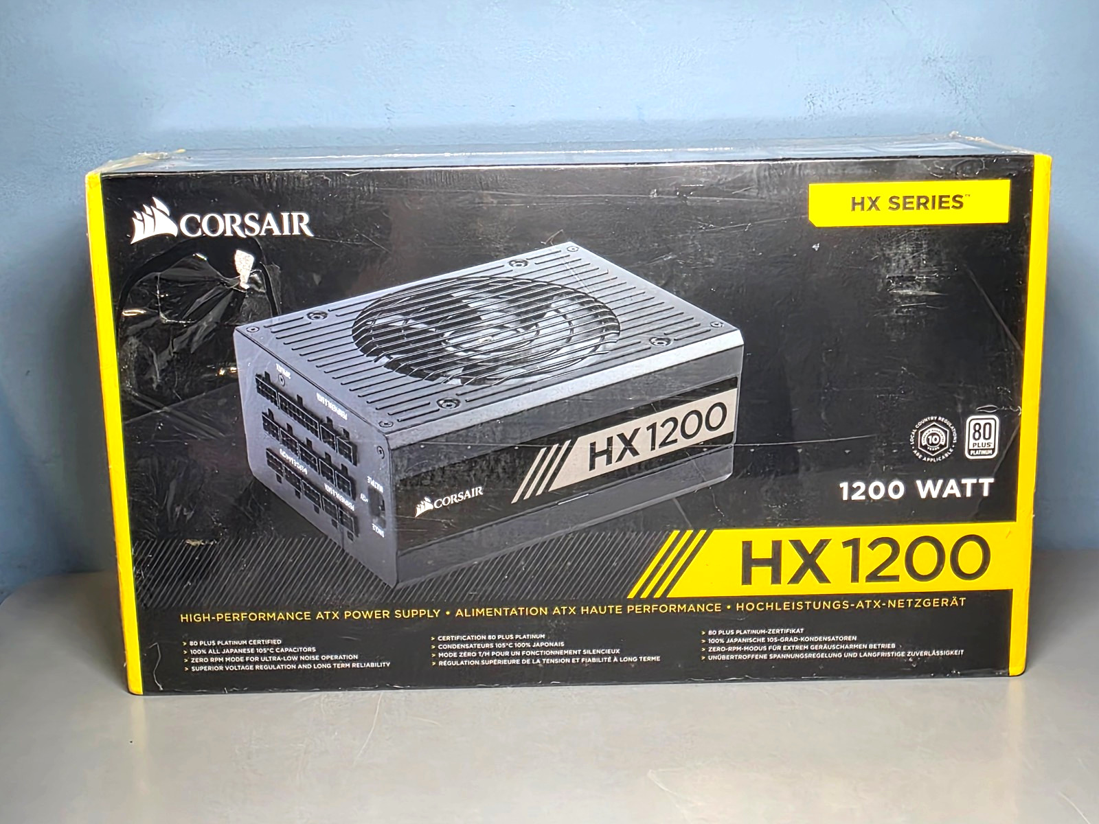 Corsair HX1200 High-Performance ATX 1200 Watt Power Supply New & Sealed