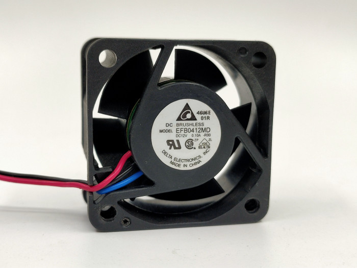 New Delta 4020 EFB0412MD Fan 40*40*20mm DC12V 0.10A 3pin