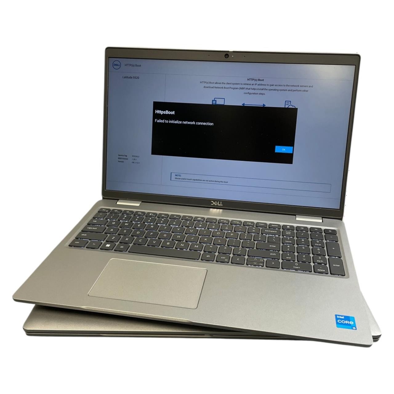 Lot of 2 | Dell Latitude 5520, Core i5-11th Gen 8GB No SSD | Parts/Repair (READ)