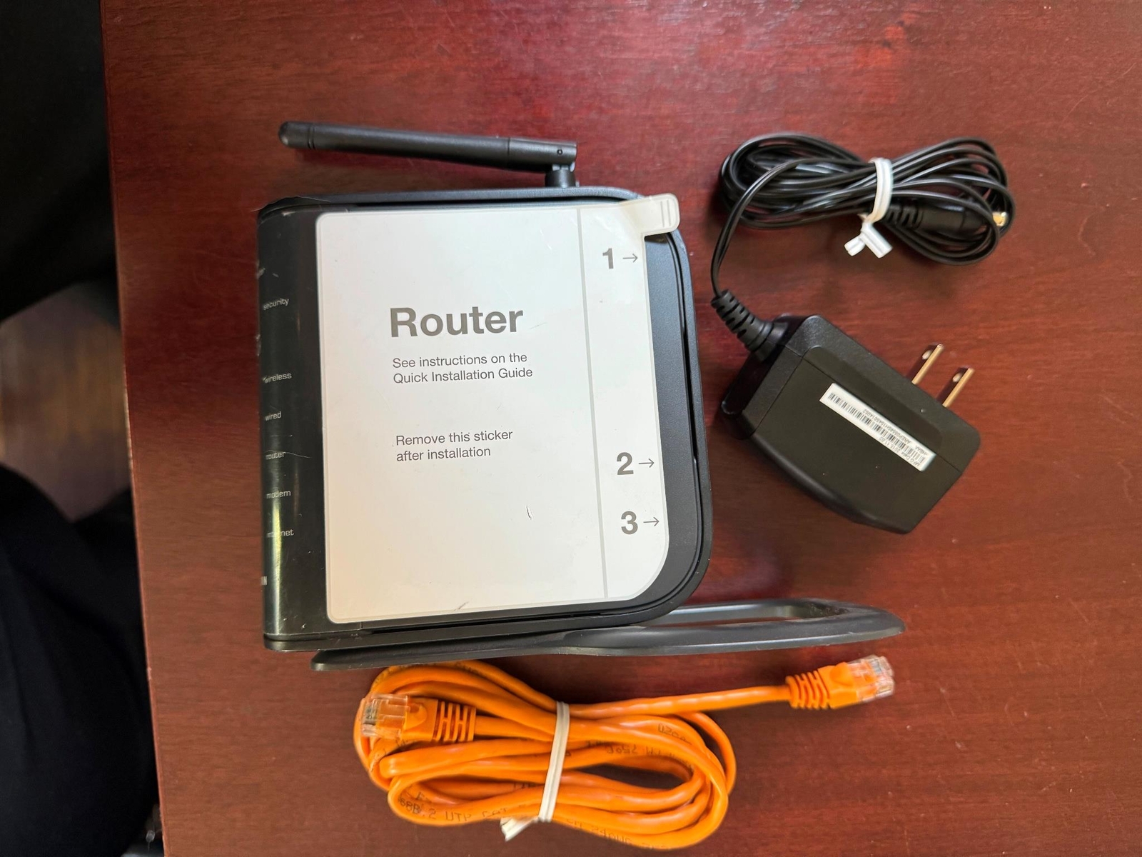 Belkin Enhanced Wireless ADSL Cable Modem Router Model F6D4230-4 v1