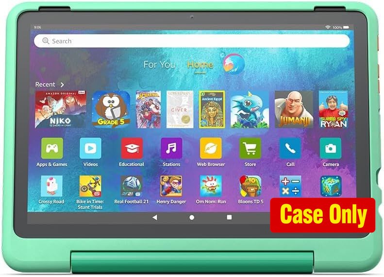 Case for Fire HD 10 Tablet (13th Generation, 2023) - Kid-Friendly Design