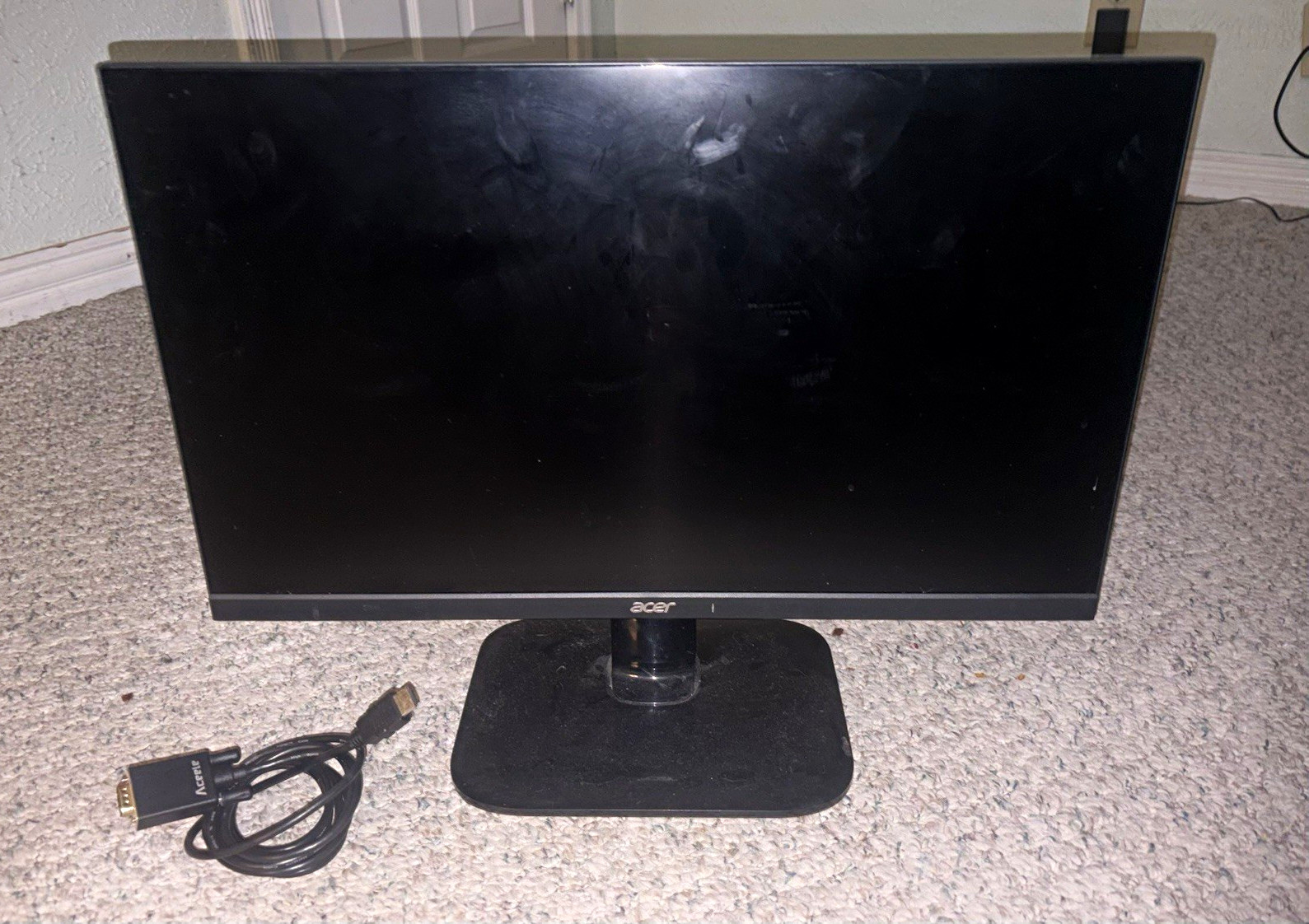 Acer KA242Y Abi 23.8" FHD 75Hz 1ms LCD Monitor HDMI/VGA Slim Bezel