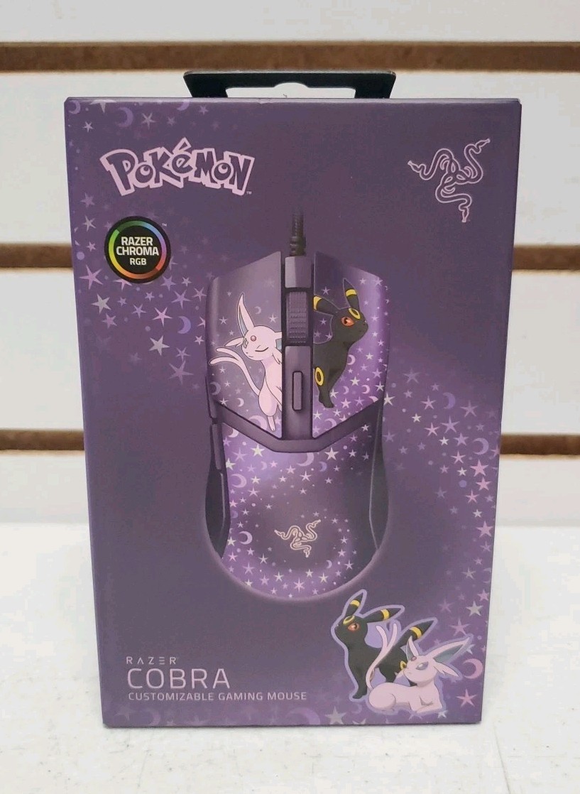 2026 Pokemon x Razer - Cobra Wired Mouse Espeon & Umbreon Edition - Sealed