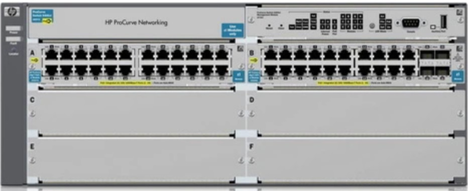 HP ProCurve 5406zl J8697A L3 Managed Switch J8726A J9534A J9535A PoE+