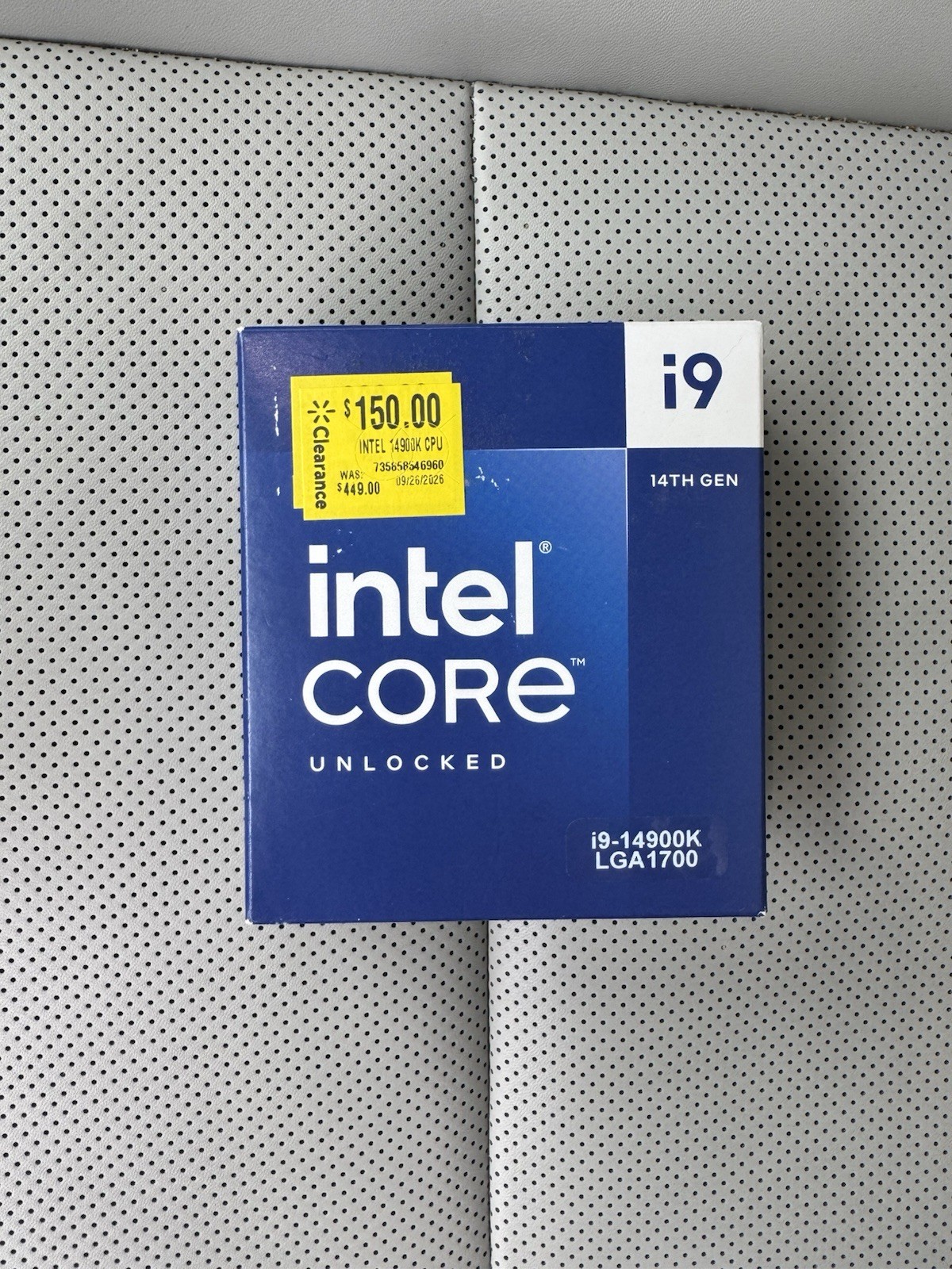 Intel Core I9-14900K 14th Gen