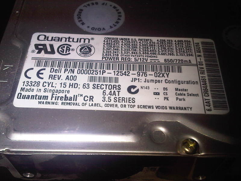 Quantum 6.4at CR64A461 01-N A5U14 0251P-12542-976-02XY