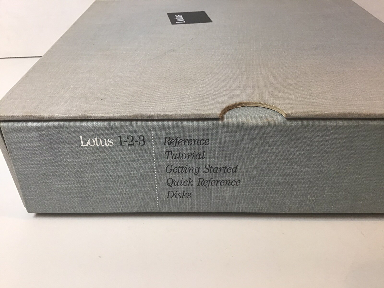 Vintage 1986 Lotus 123 Version 2.01 First Edition Tutorial Reference Guide