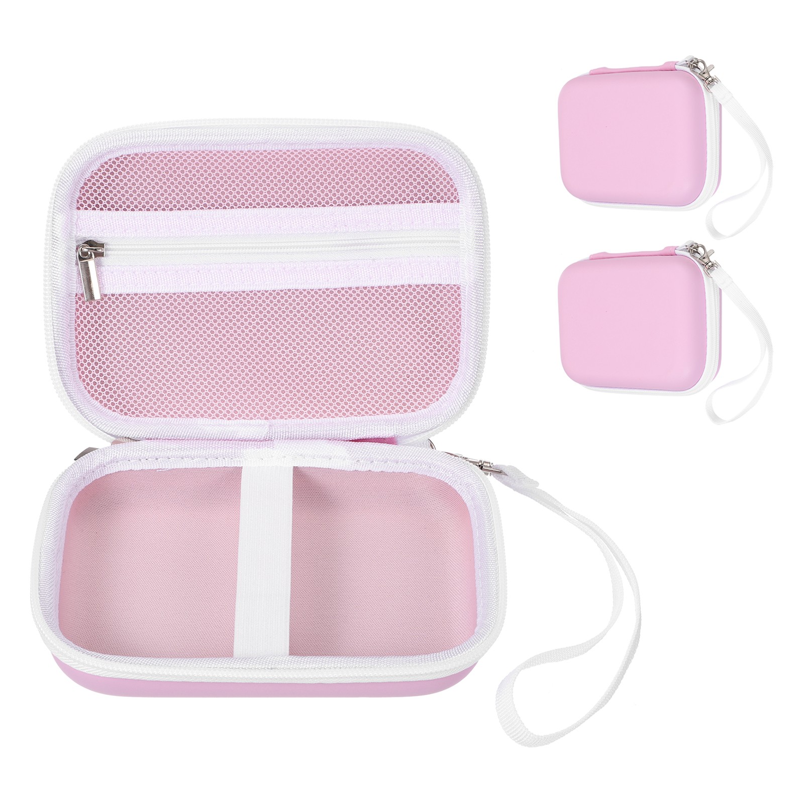 Label Maker Case for Label Maker Machine, 2 Pcs Label Printer Case, Pink