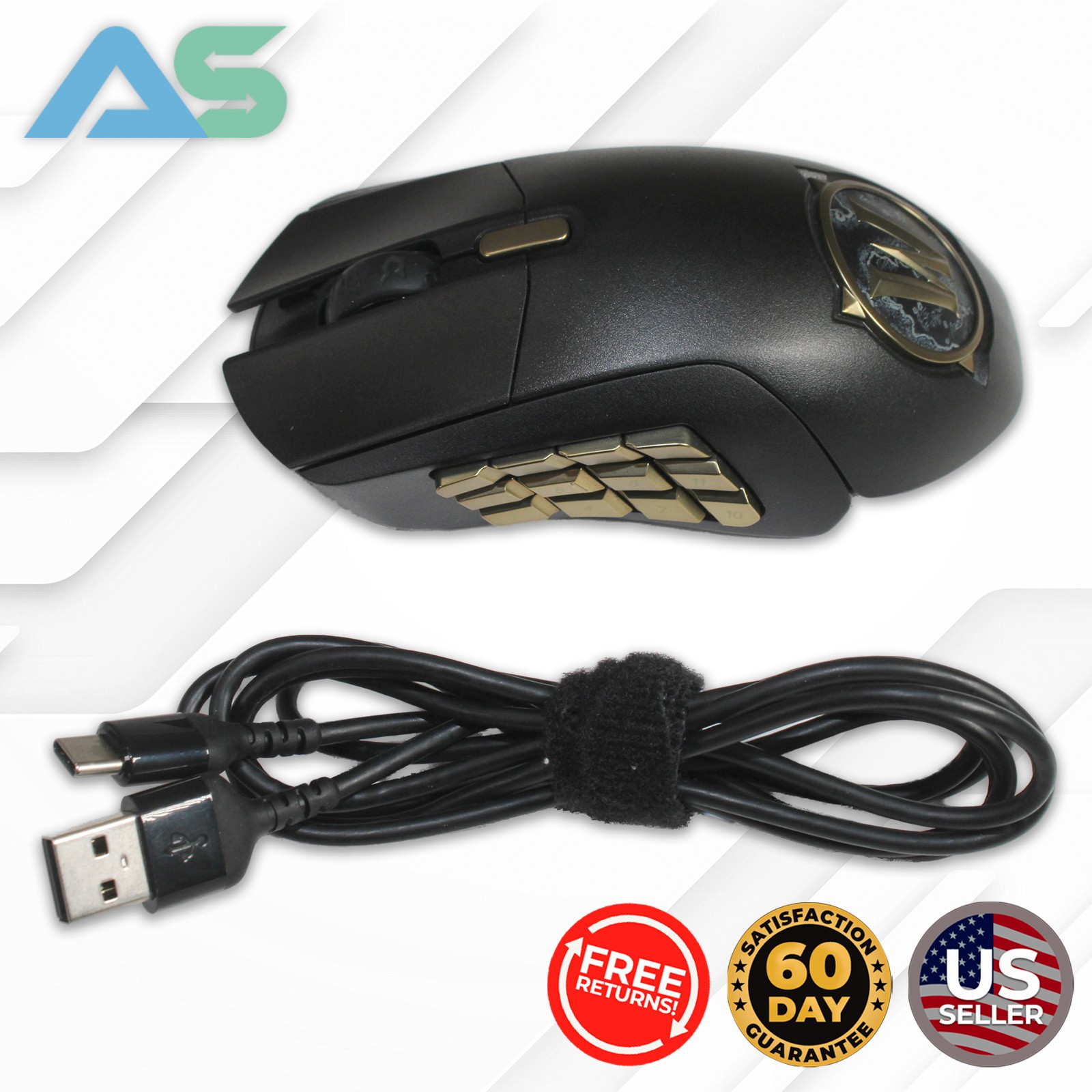 SteelSeries Aerox 9 Quantum 2.0 Wireless Gaming Mouse World of Warcraft Edition