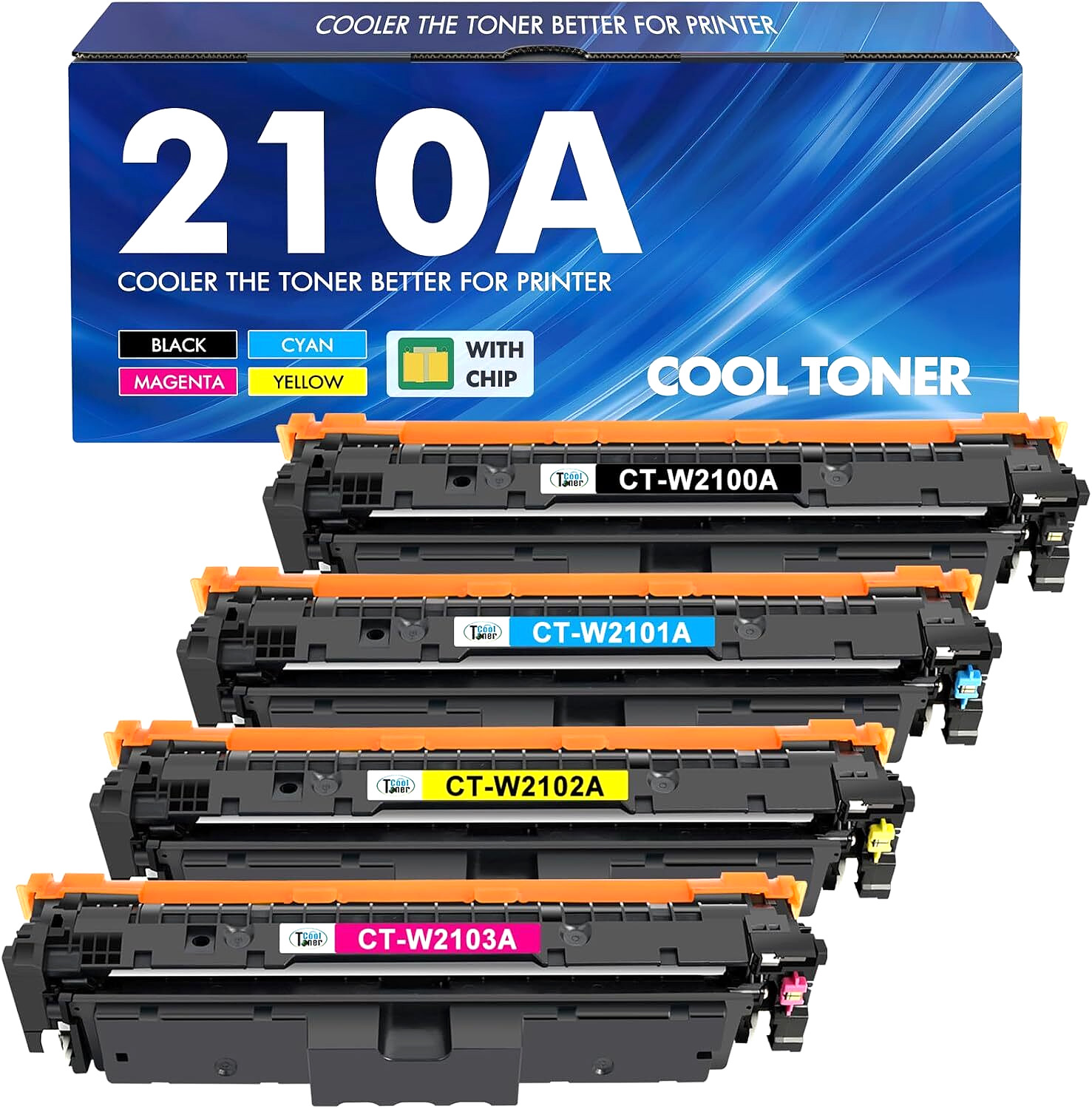 210A / 210X Toner Cartridges for HP Color LaserJet Pro MFP 4301 & 4201 Series