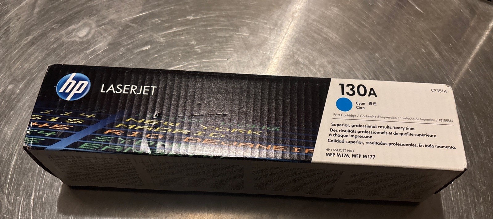HP 130A/CF351A Cyan Toner Cartridge for LaserJet Pro M176/M177