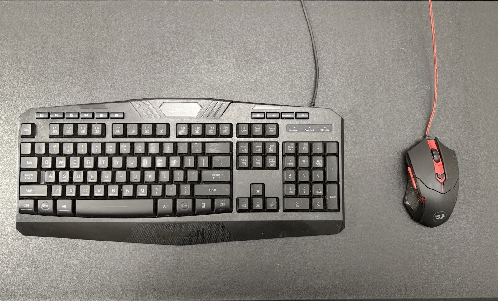 Redragon S101-3 Keyboard & Mouse Combo 2 In 1 Set - Gaming Essentials