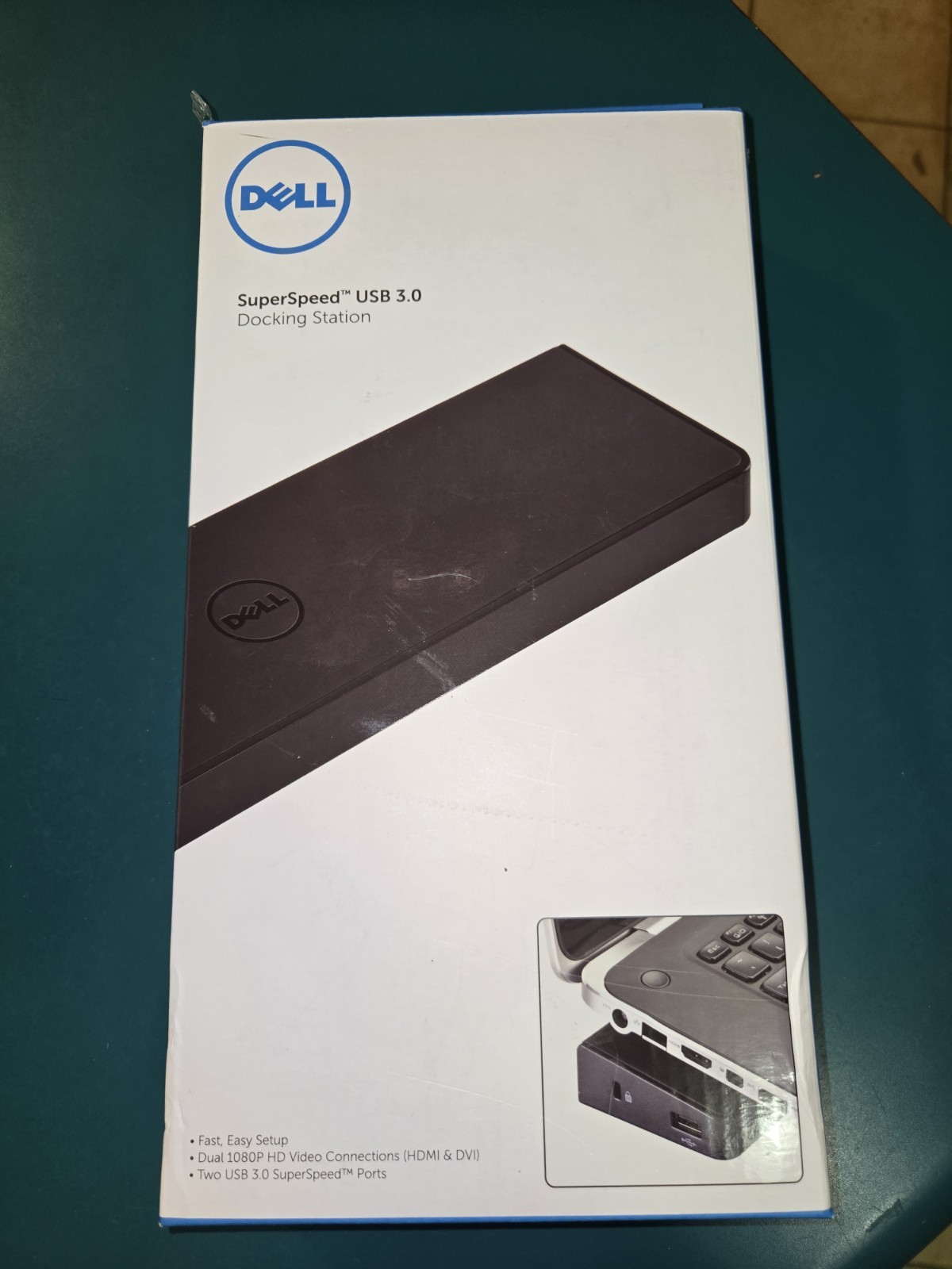 Dell D3000 SuperSpeed USB 3.0 Docking Station New In Box