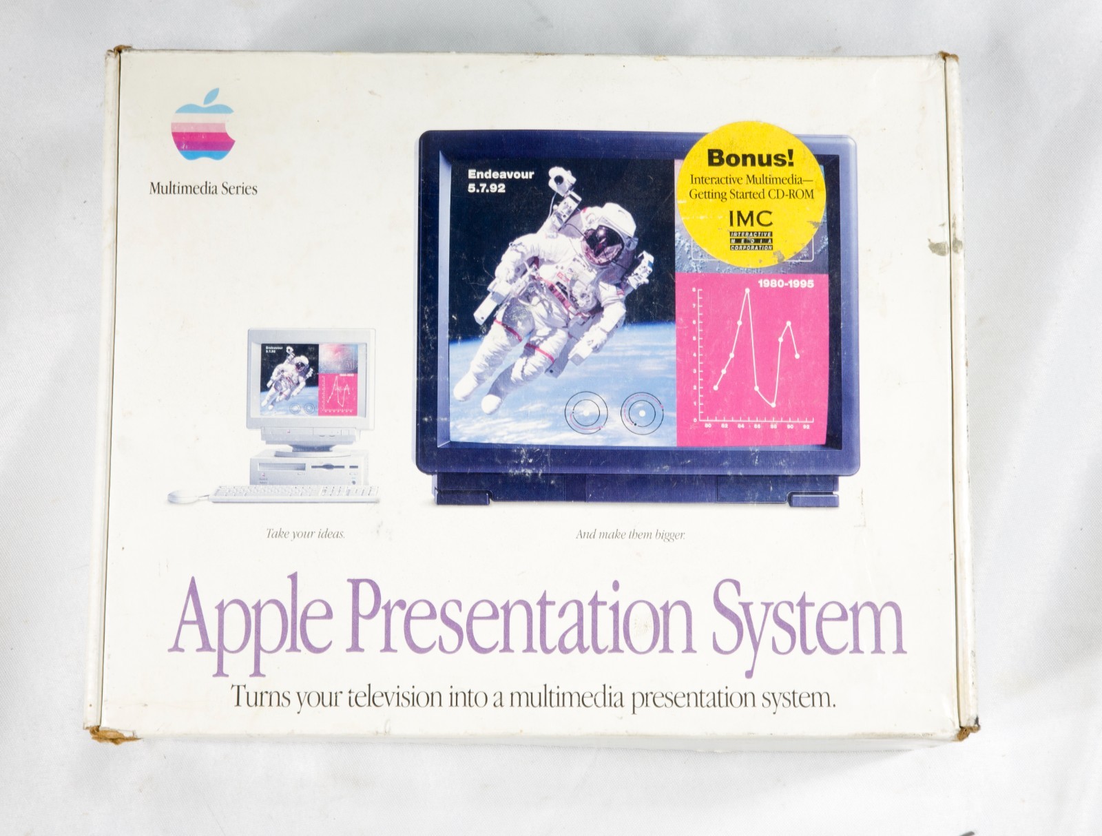 Vintage Apple Presentation System video to S-video composite Focus Enhancments