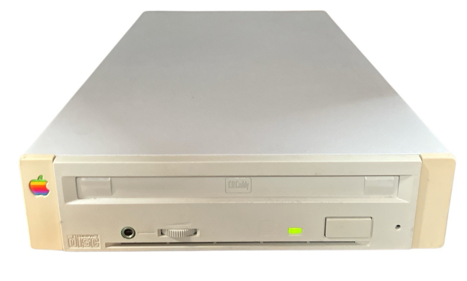 Vintage Apple CD 300 External SCSI CD Drive M3023 Powers-On Otherwise Untested