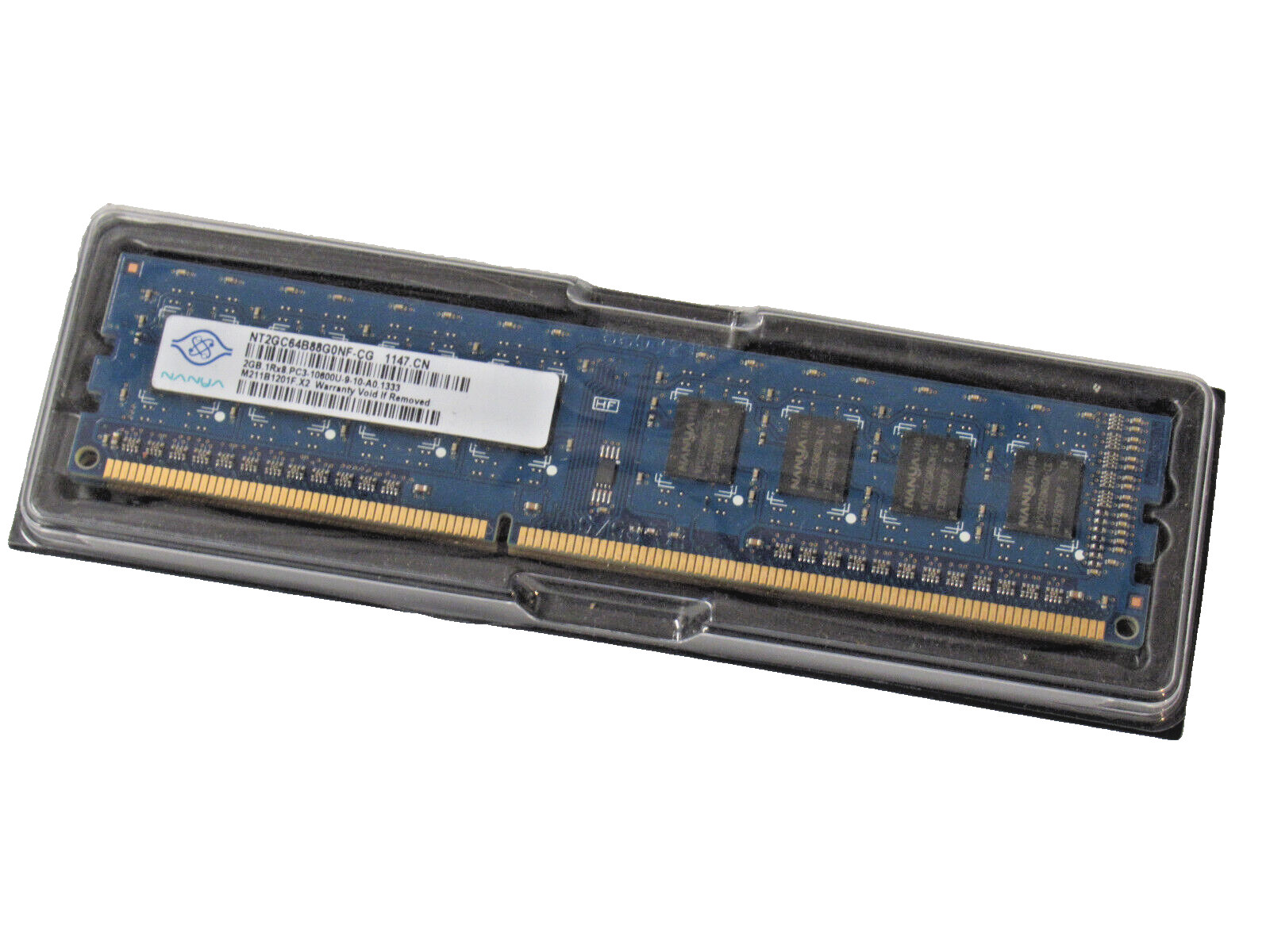 2GB PC3-10600U DDR3 RAM Nanya DIMM 1333 MHz SDRAM Memory T7 pc computer