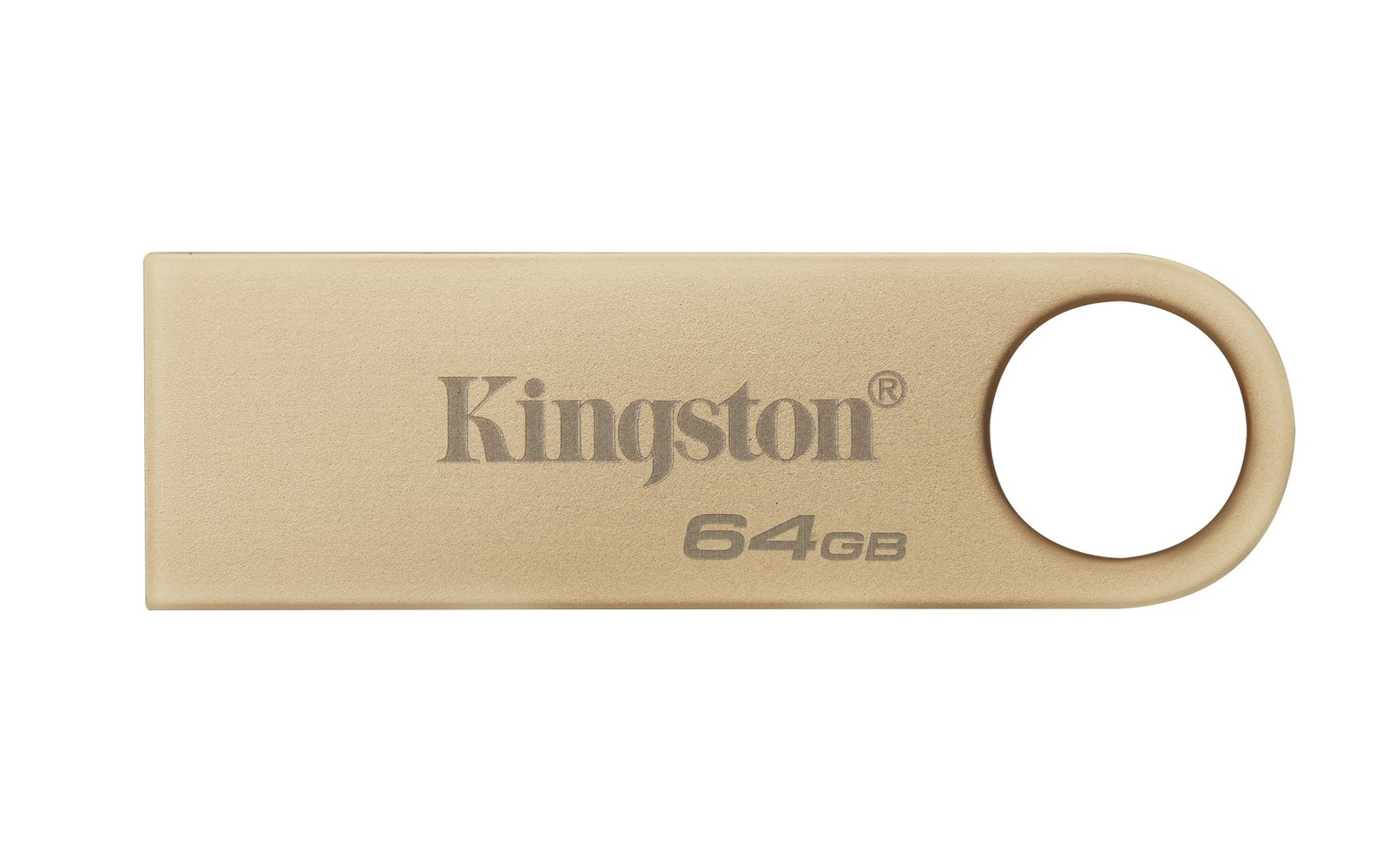 Kingston DataTraveler SE9 Gen 3- 64GB - 220MB/s read- Metal - USB 3.2 Gen 1 -Gol
