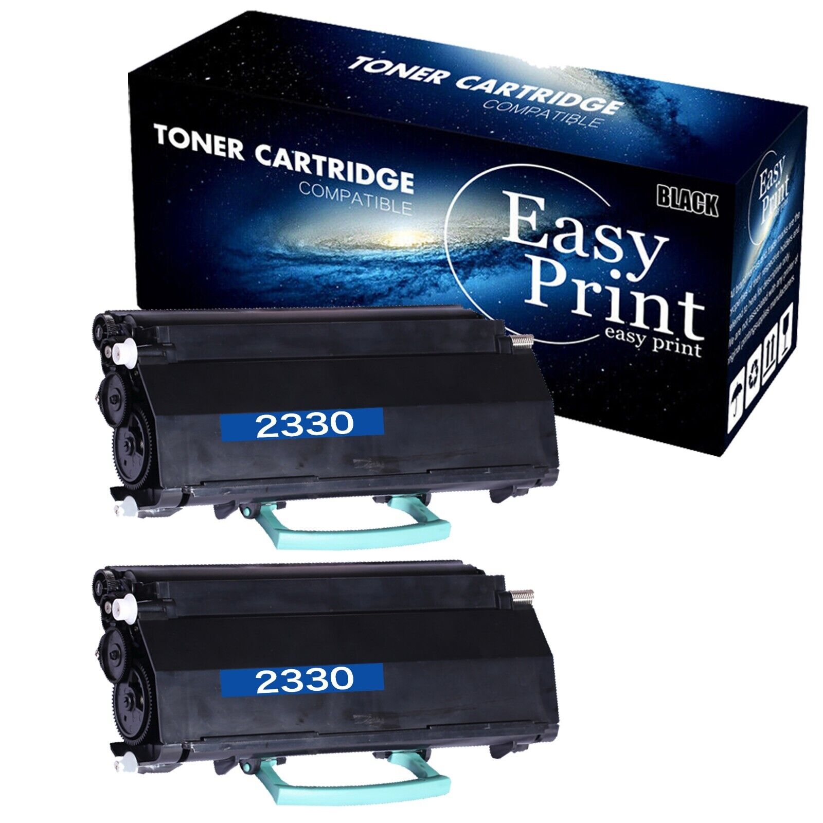 2PK 2330DN Toner Cartridge PK941 for 2330 330-2650 330-2667 2350dn Printer