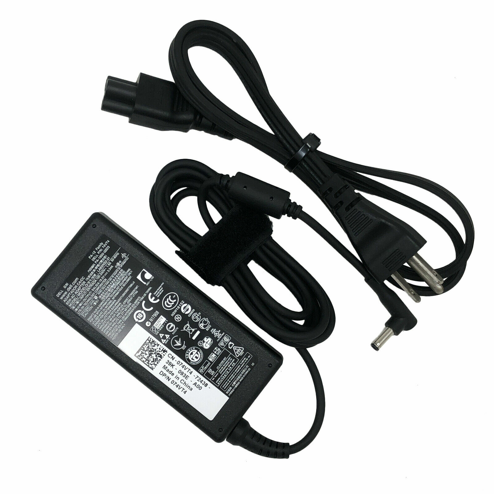 Genuine Dell 65W AC Adapter 19.5V 3.34A 4.5mm Laptop Charger DP/N 0G6J41