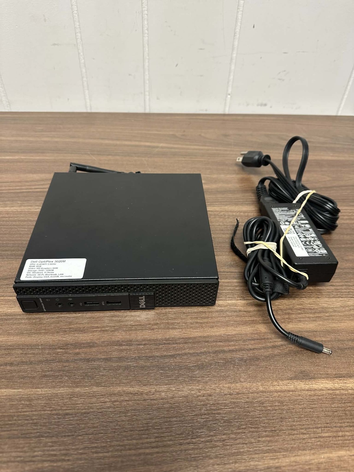 Dell OptiPlex 3020M i5-4590T 2.0 GHz 8 GB RAM HD Graphics 4600 128 GB SSD