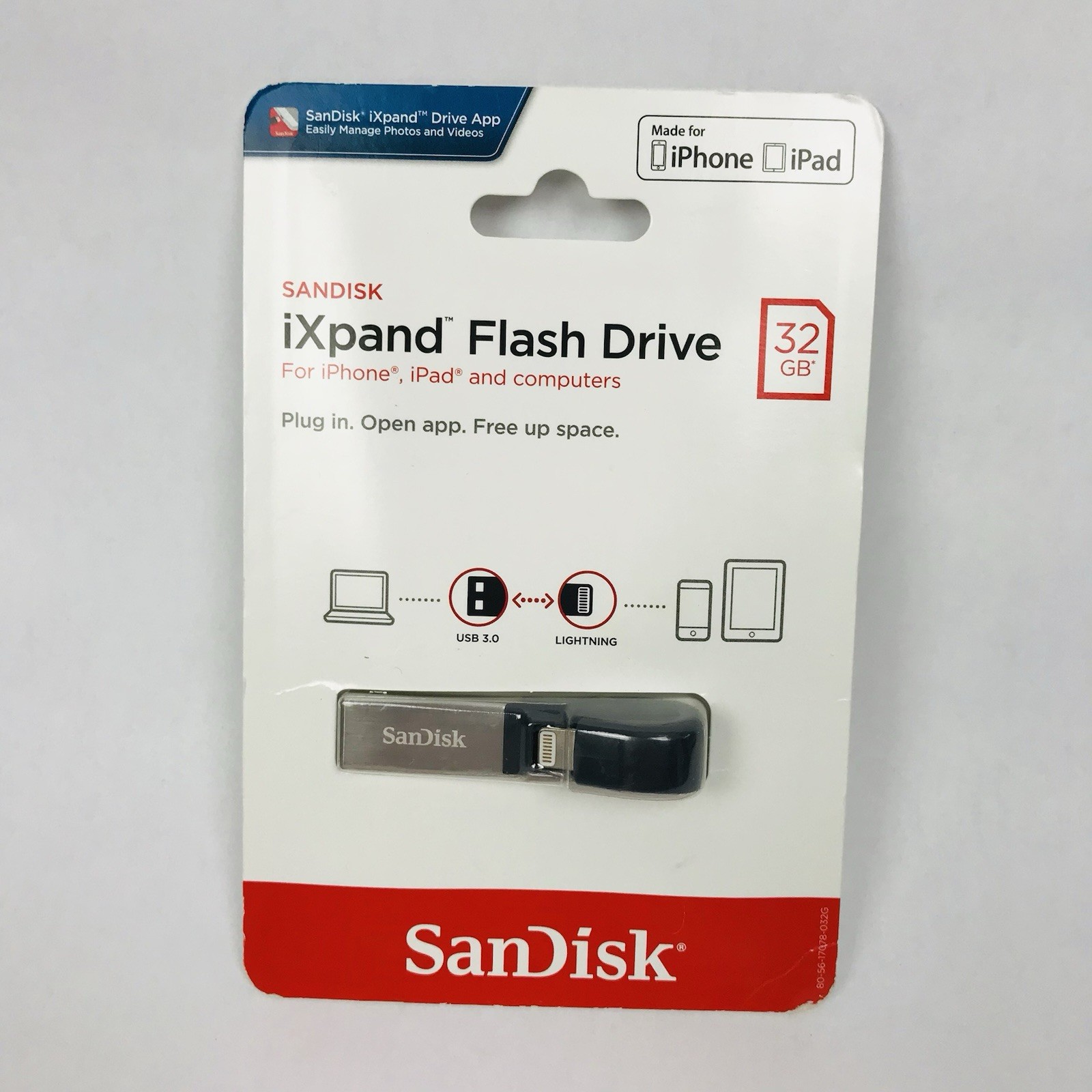 Sandisk 32GB  iXpand Mini USB Flash Drive for iPhone/iPad